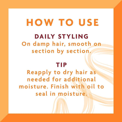 CANTU - Crema Capilar para Cabello Rizado - Suaviza y Aporta Brillo - Fórmula con Manteca de Karité - Práctico Dosificador - 355 ml