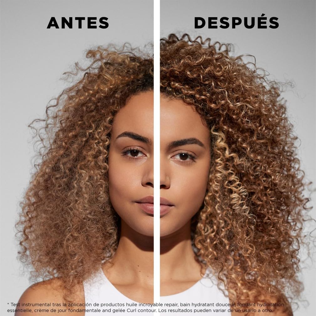 Kérastase Curl Manifesto, Crema Capilar Multiprotectora Antiencrespamiento, Nutre y Controla el Encrespamiento, Para Pelo Ondulado, Rizado o Afro, Gelée Curl Contour, 150 ml