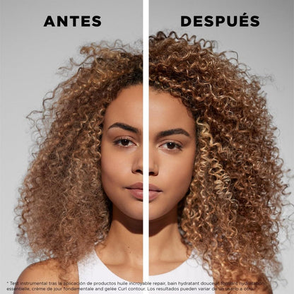 Kérastase Curl Manifesto, Crema Capilar Multiprotectora Antiencrespamiento, Nutre y Controla el Encrespamiento, Para Pelo Ondulado, Rizado o Afro, Gelée Curl Contour, 150 ml